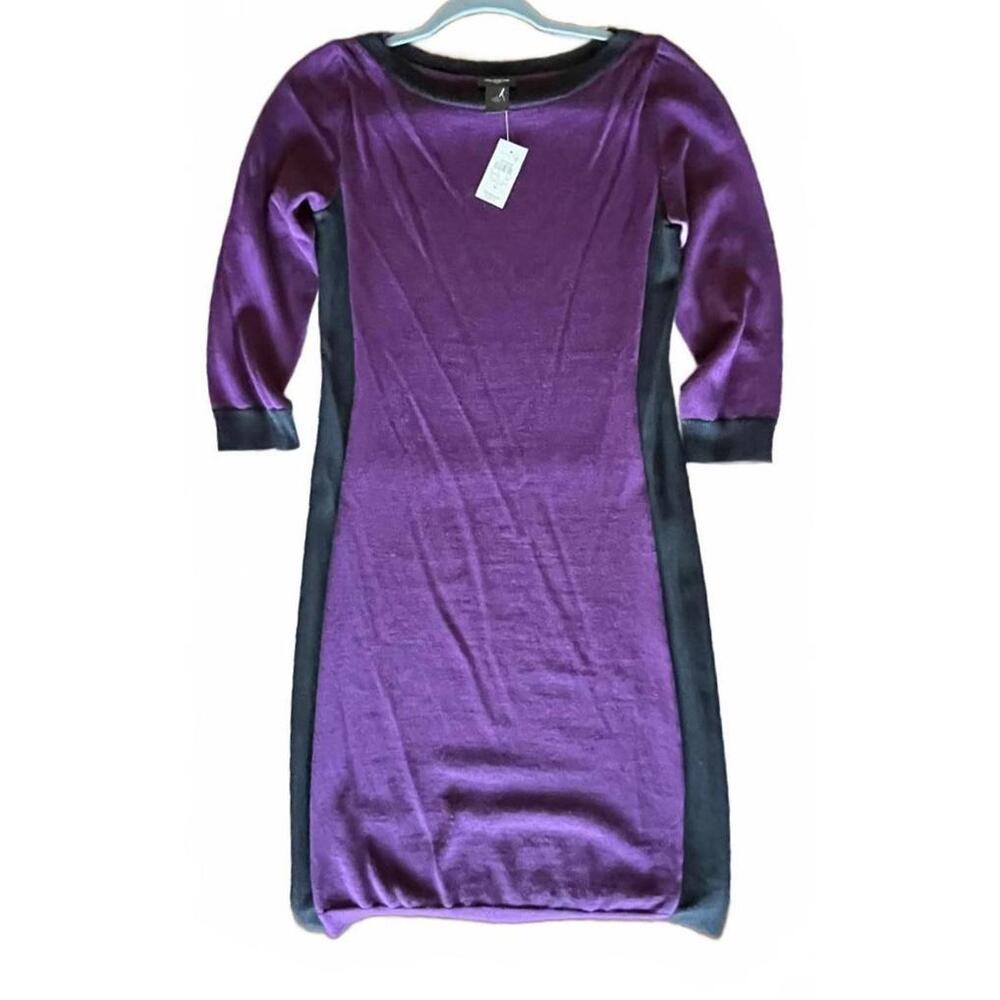 Ann Taylor Women's Knee-Length Purple Dress Size S NWT